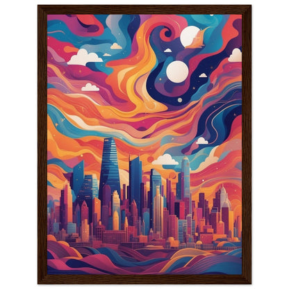 Premium Matte Paper Wooden Framed Poster