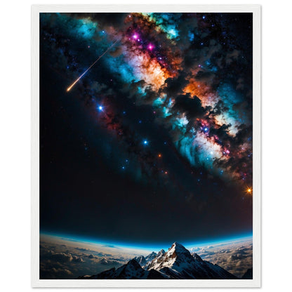 Premium Matte Paper Wooden Framed Poster