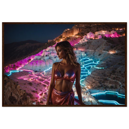 Premium Matte Paper Wooden Framed Poster