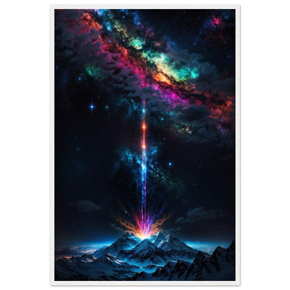 Premium Matte Paper Wooden Framed Poster