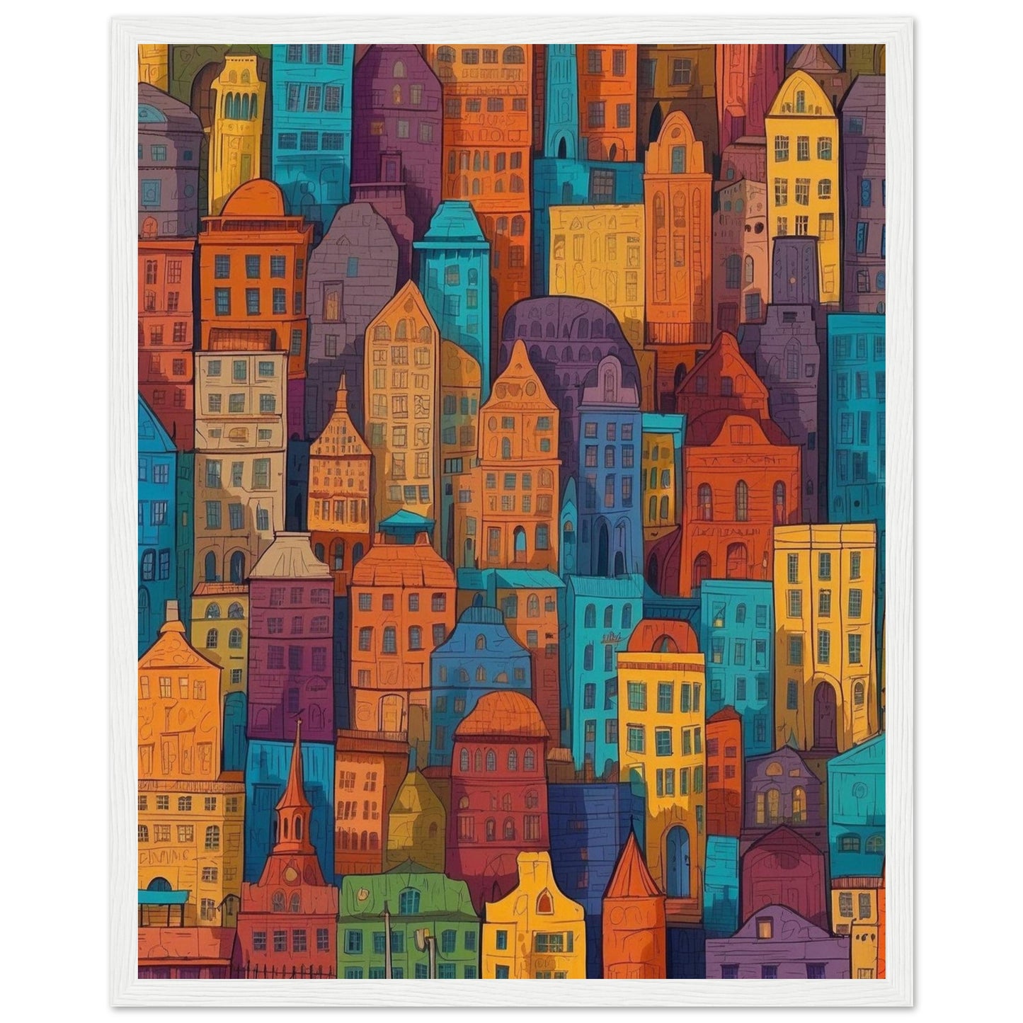 Premium Matte Paper Wooden Framed Poster