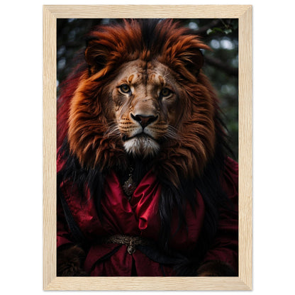 Premium Matte Paper Wooden Framed Poster