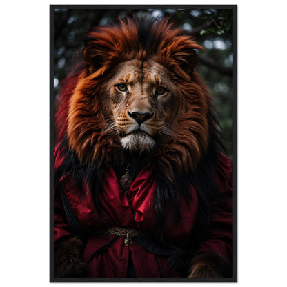 Premium Matte Paper Wooden Framed Poster