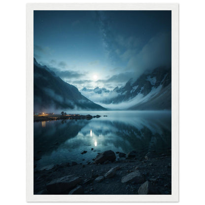 Premium Matte Paper Wooden Framed Poster