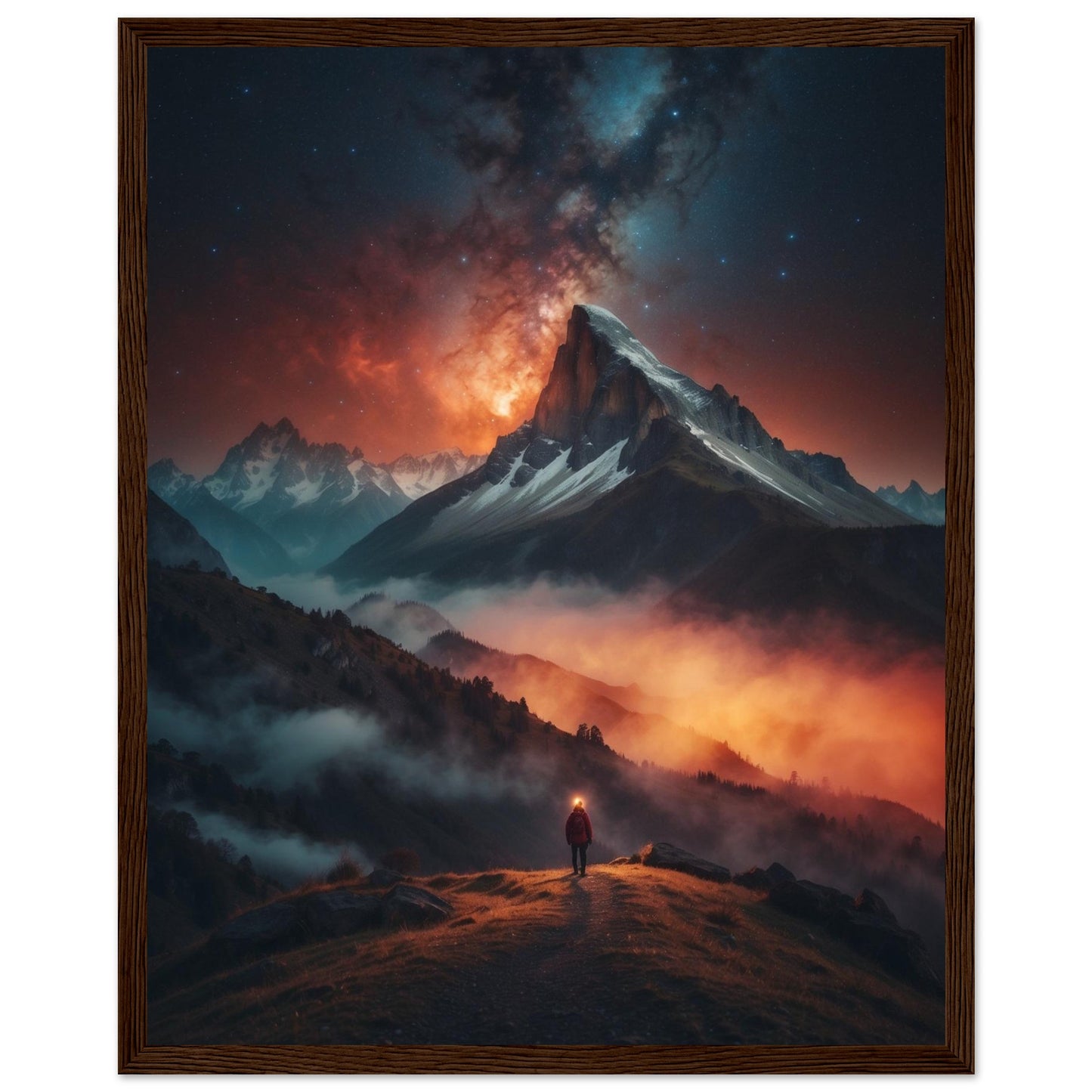 Premium Matte Paper Wooden Framed Poster