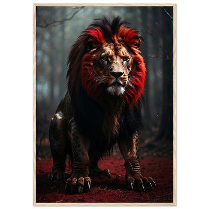 Premium Matte Paper Wooden Framed Poster