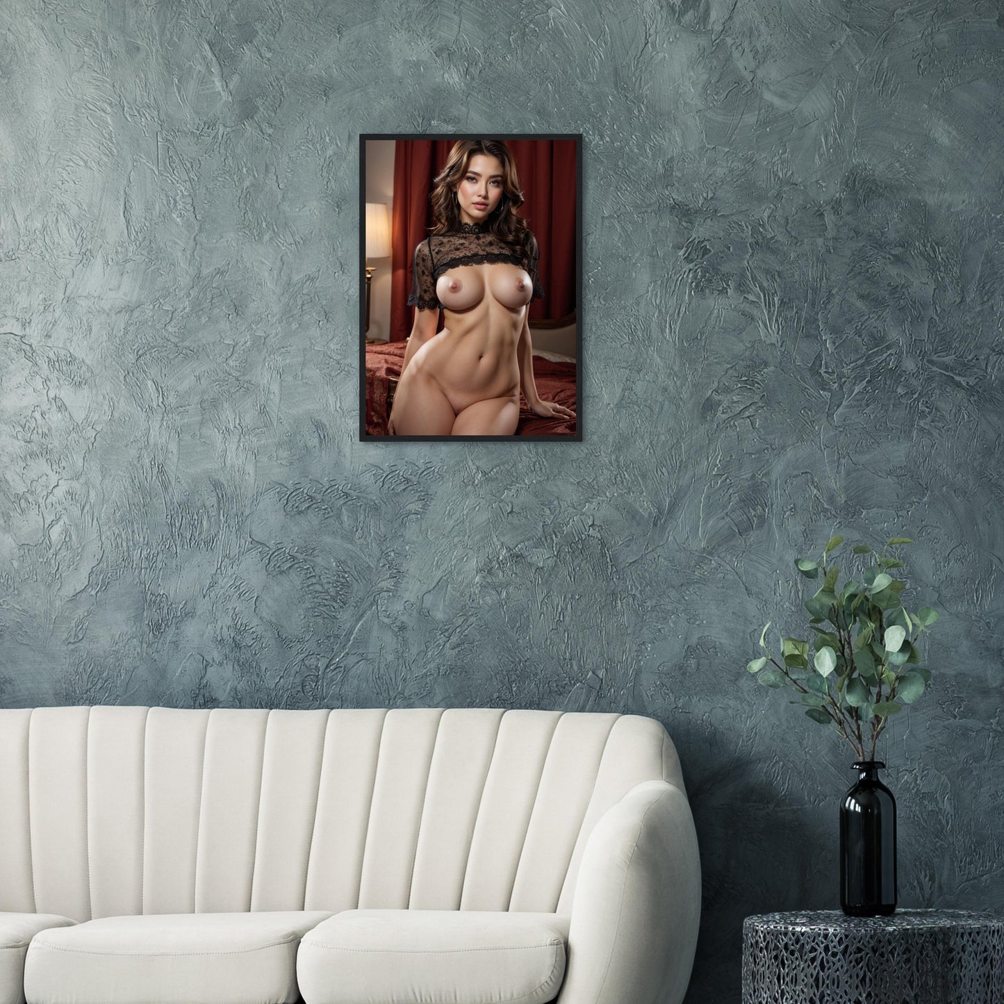 Premium Matte Paper Wooden Framed Poster