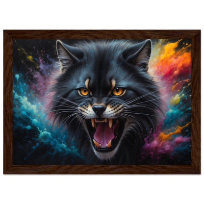 Premium Matte Paper Wooden Framed Poster