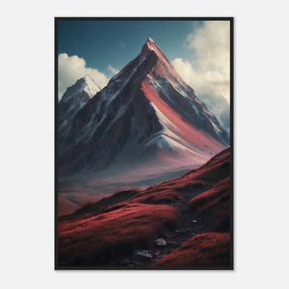 Premium Matte Paper Wooden Framed Poster