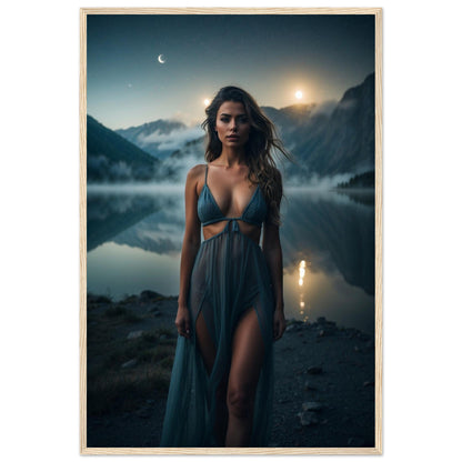 Premium Matte Paper Wooden Framed Poster