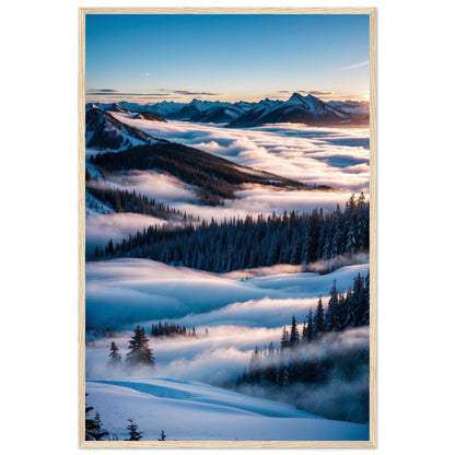 Premium Matte Paper Wooden Framed Poster
