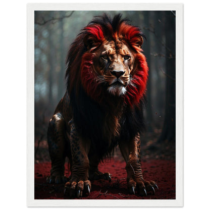 Premium Matte Paper Wooden Framed Poster
