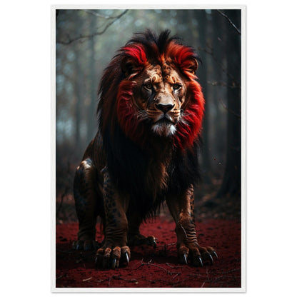 Premium Matte Paper Wooden Framed Poster