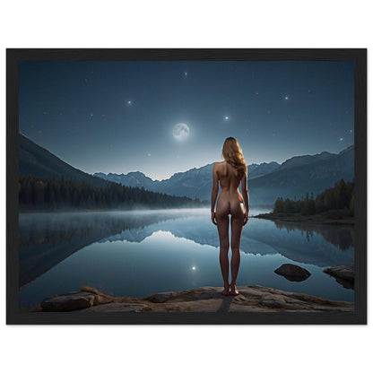 Premium Matte Paper Wooden Framed Poster