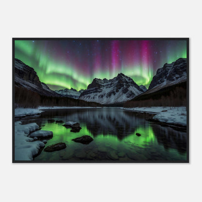 Premium Matte Paper Wooden Framed Poster