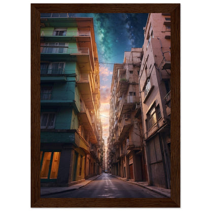 Premium Matte Paper Wooden Framed Poster
