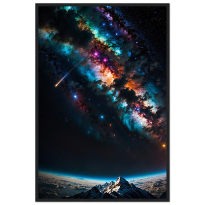 Premium Matte Paper Wooden Framed Poster