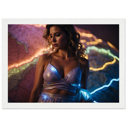 Premium Matte Paper Wooden Framed Poster