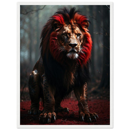 Premium Matte Paper Wooden Framed Poster