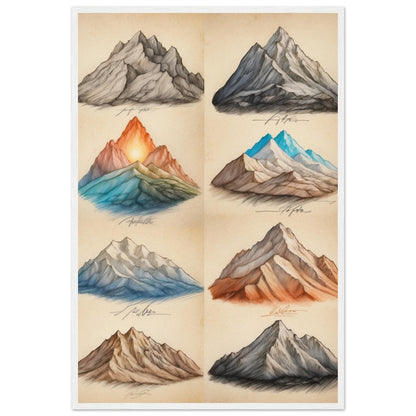 Premium Matte Paper Wooden Framed Poster