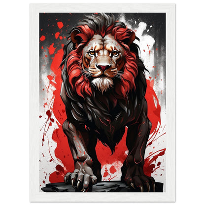 Premium Matte Paper Wooden Framed Poster