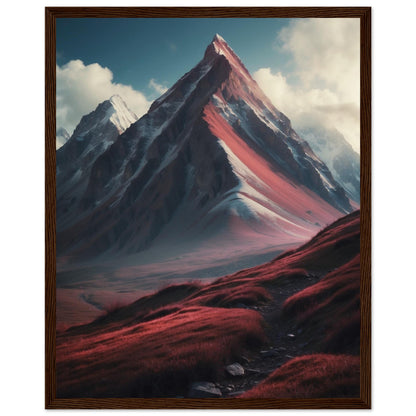 Premium Matte Paper Wooden Framed Poster