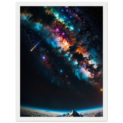 Premium Matte Paper Wooden Framed Poster