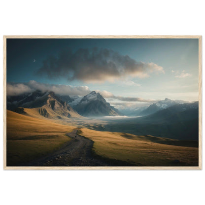 Premium Matte Paper Wooden Framed Poster