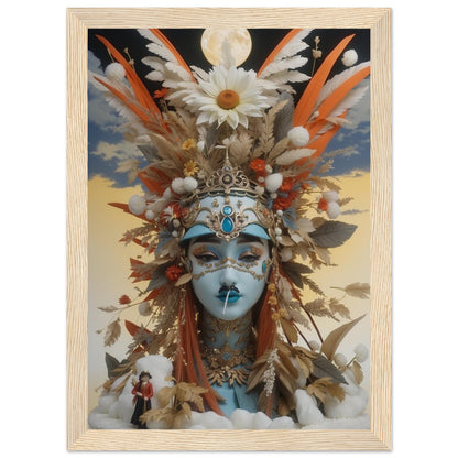 Premium Matte Paper Wooden Framed Poster