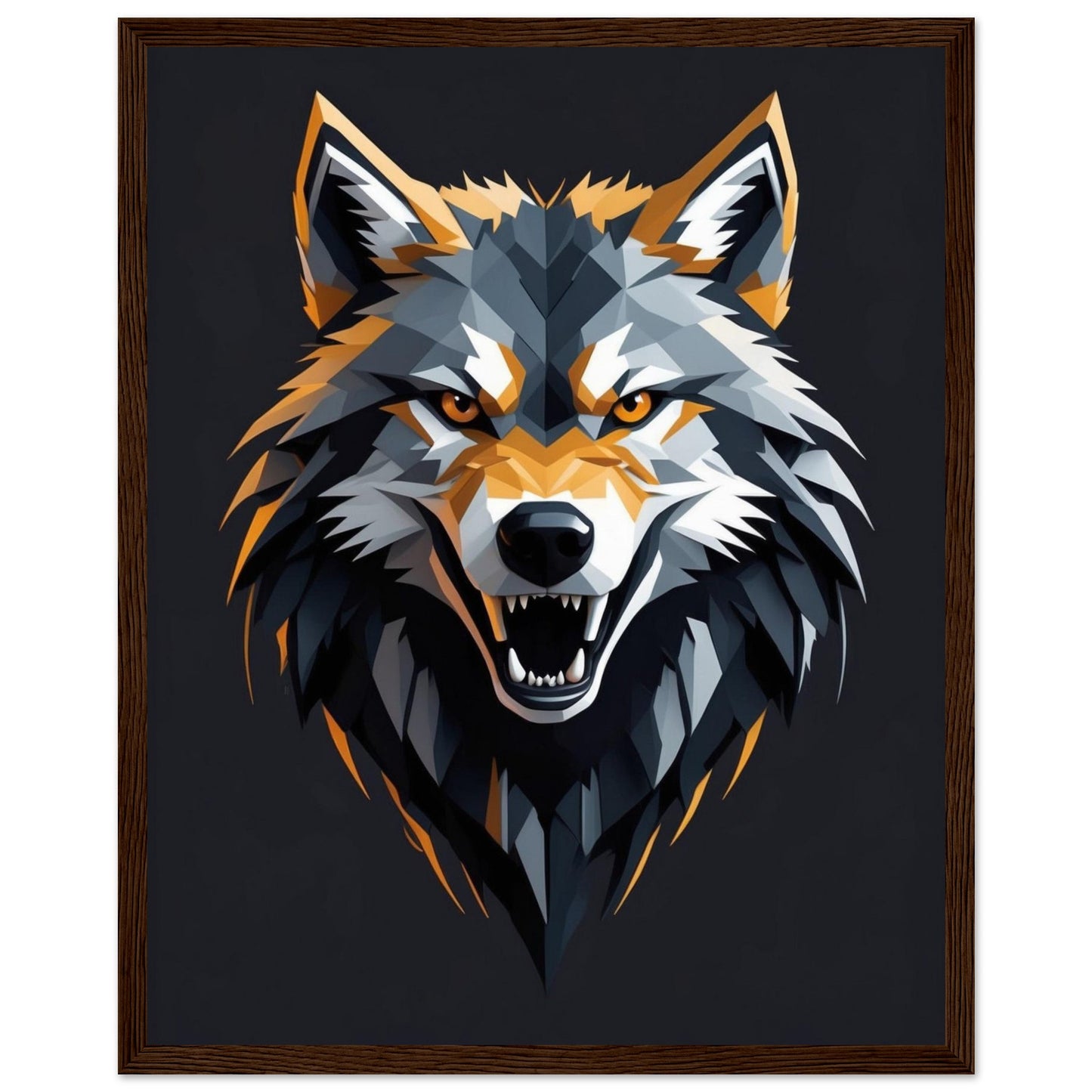 Premium Matte Paper Wooden Framed Poster