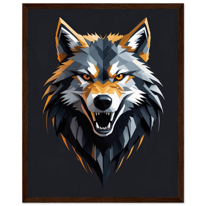Premium Matte Paper Wooden Framed Poster