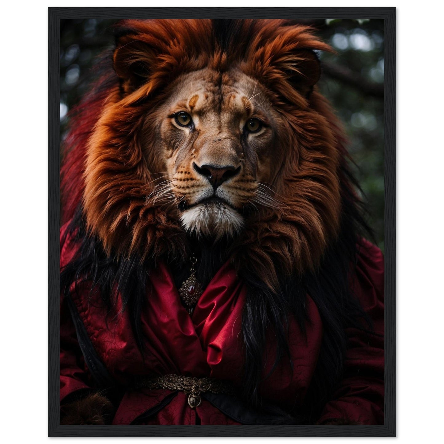 Premium Matte Paper Wooden Framed Poster