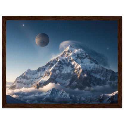 Premium Matte Paper Wooden Framed Poster