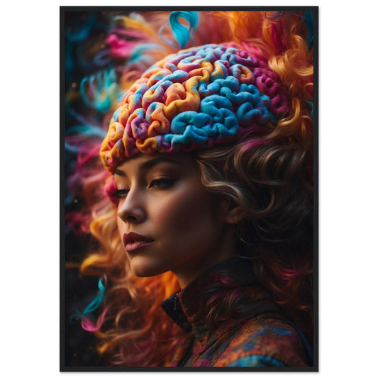 Premium Matte Paper Wooden Framed Poster