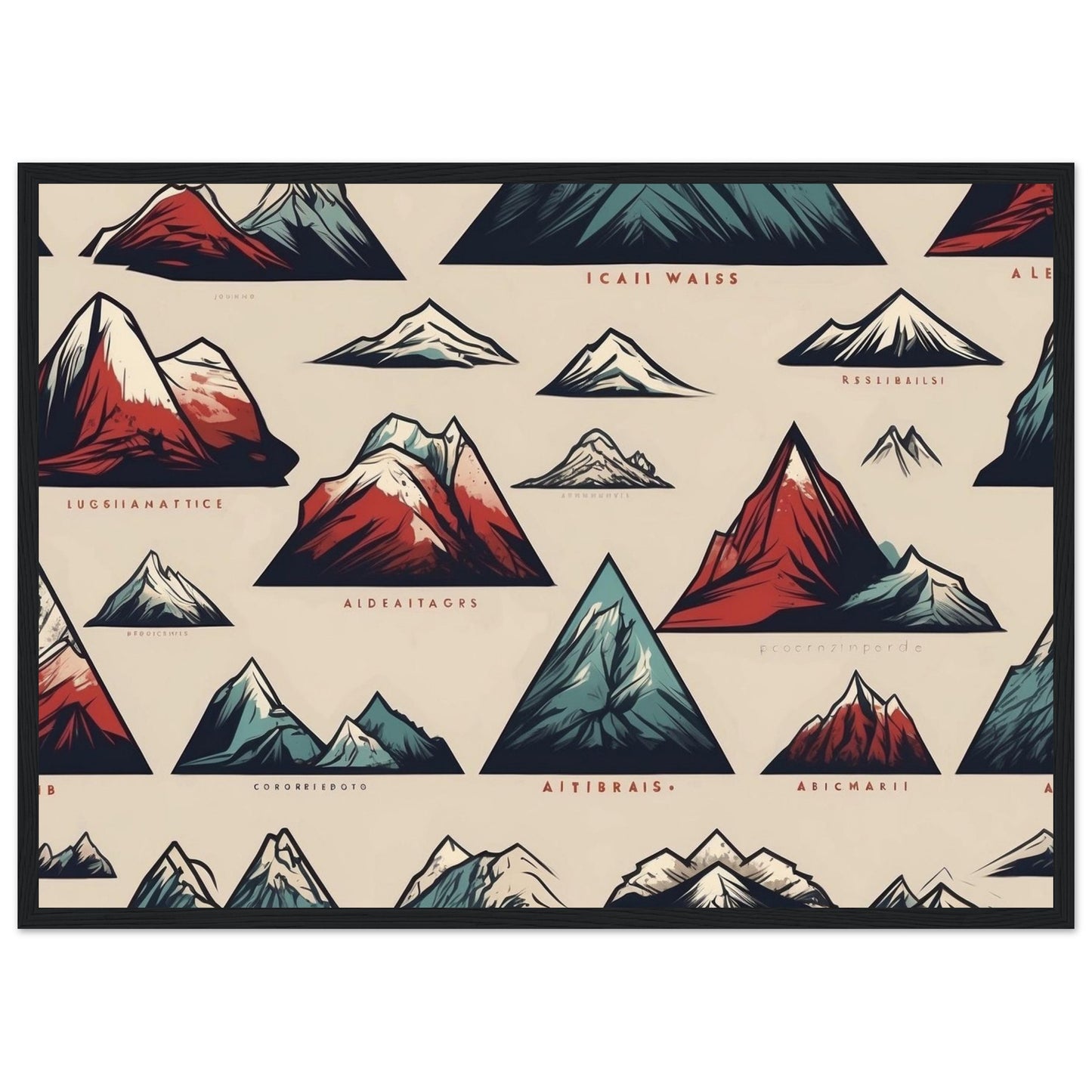 Premium Matte Paper Wooden Framed Poster