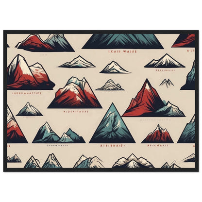 Premium Matte Paper Wooden Framed Poster