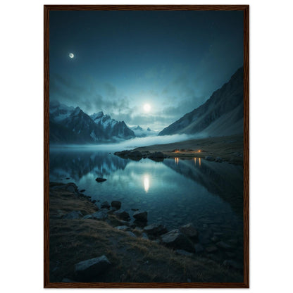 Premium Matte Paper Wooden Framed Poster