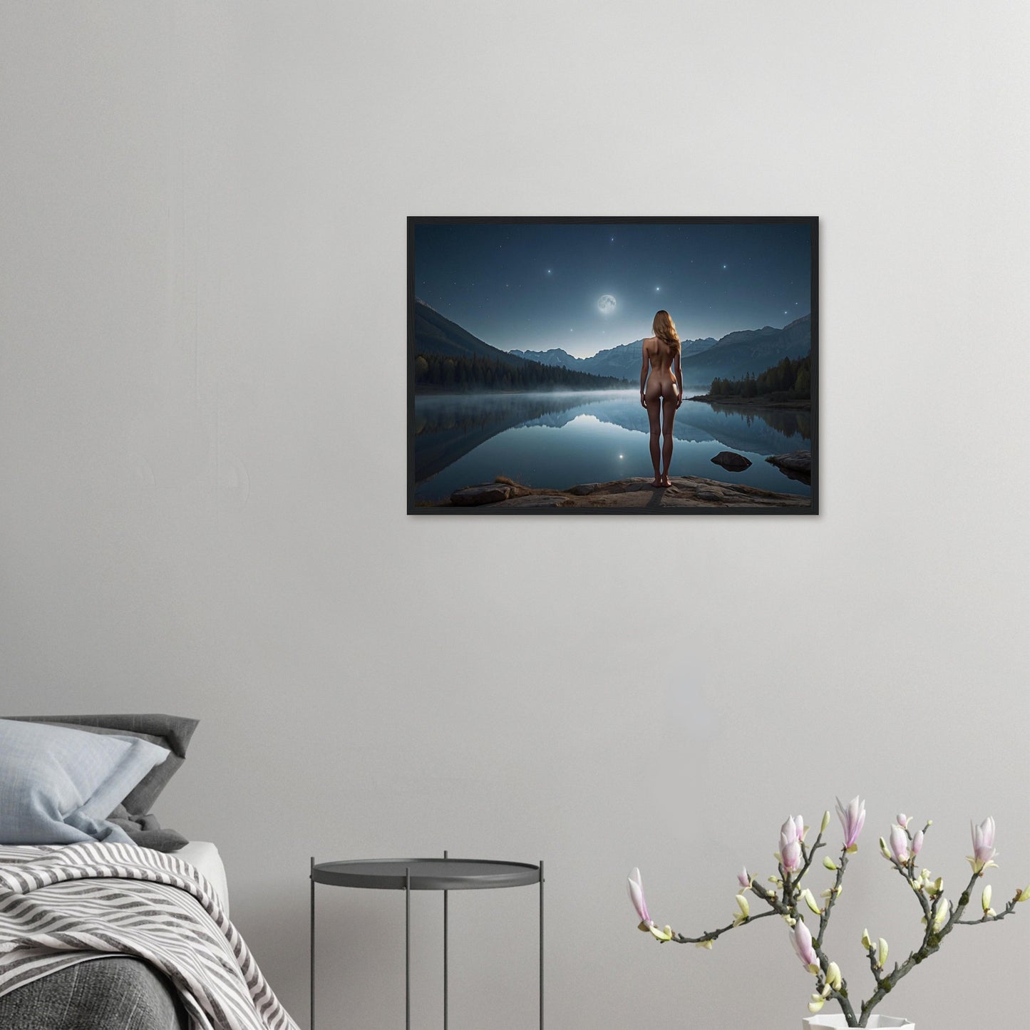 Premium Matte Paper Wooden Framed Poster