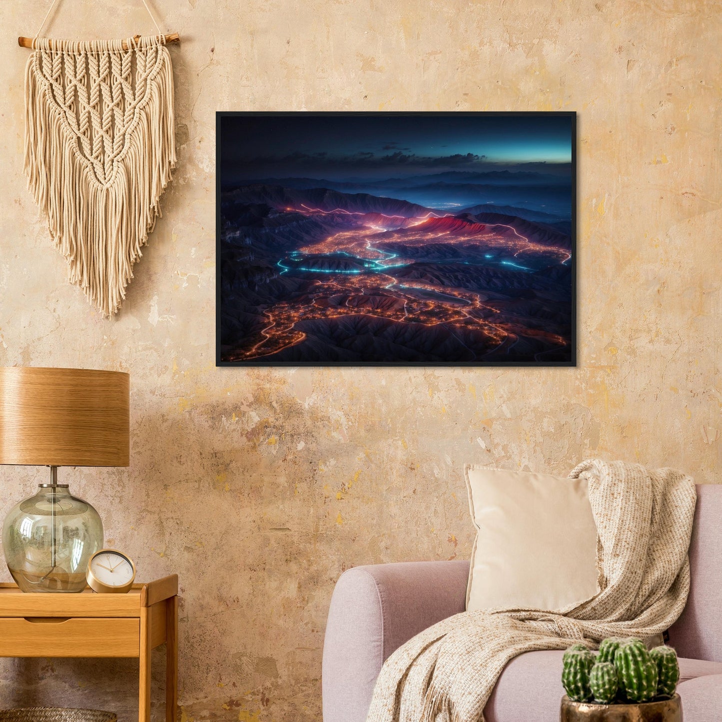 Premium Matte Paper Wooden Framed Poster