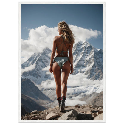 Premium Matte Paper Wooden Framed Poster