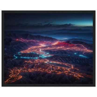 Premium Matte Paper Wooden Framed Poster