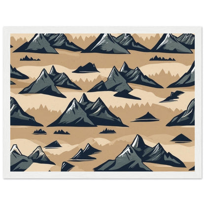 Premium Matte Paper Wooden Framed Poster