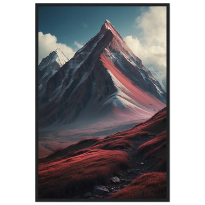 Premium Matte Paper Wooden Framed Poster