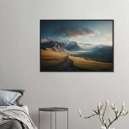Premium Matte Paper Wooden Framed Poster