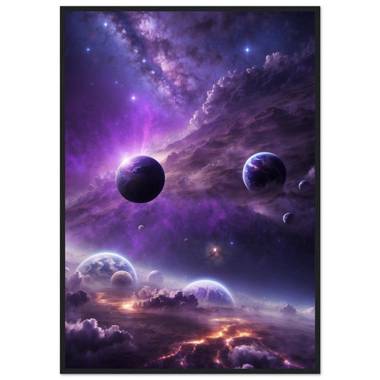 Premium Matte Paper Wooden Framed Poster