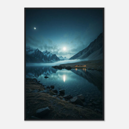 Premium Matte Paper Wooden Framed Poster