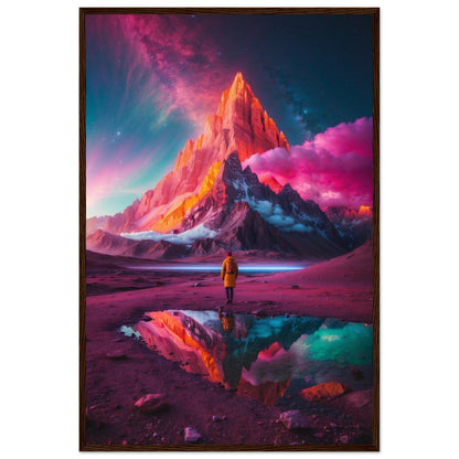 Premium Matte Paper Wooden Framed Poster