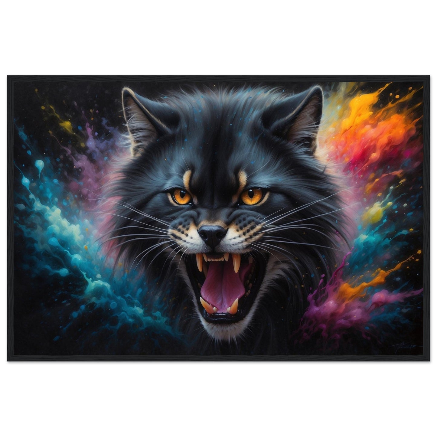 Premium Matte Paper Wooden Framed Poster