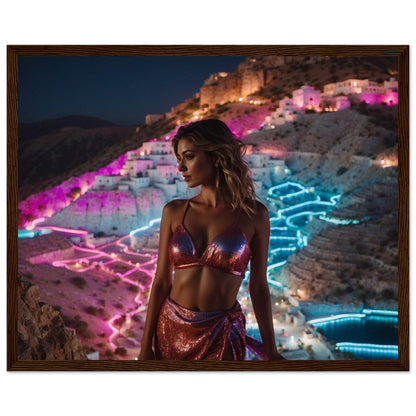 Premium Matte Paper Wooden Framed Poster