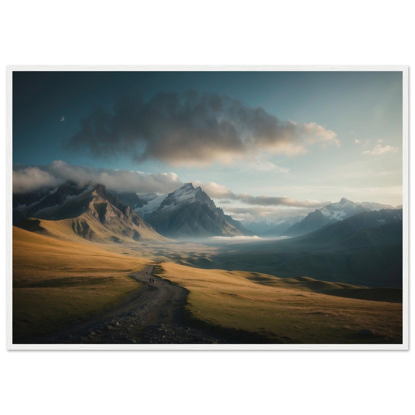 Premium Matte Paper Wooden Framed Poster